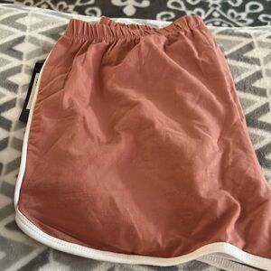 Dusty Rose Dolphin Shorts